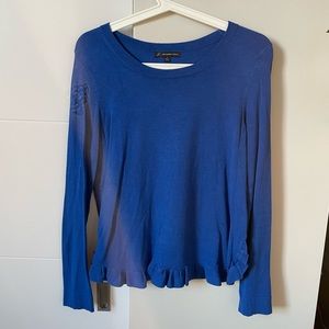 Colbalt Blue Adrianna Papell Sweater